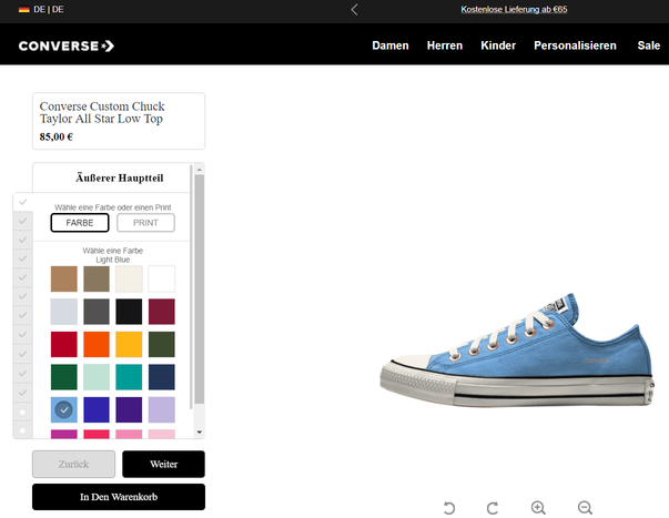 converse online gutschein